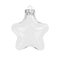 4 Pack 4" Clear DIY Plastic Star Ornaments by Make Market®